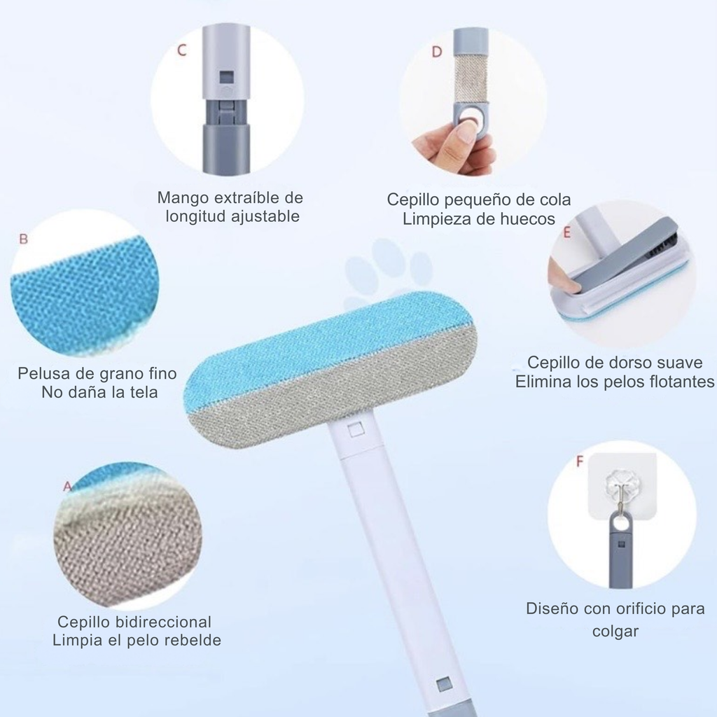 Quitapelos Reutilizable para Sofá y Ropa